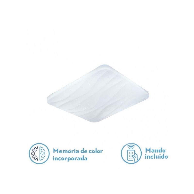 Plafón Zhukov LED 48W 3000-4000-6500K Fabrilamp